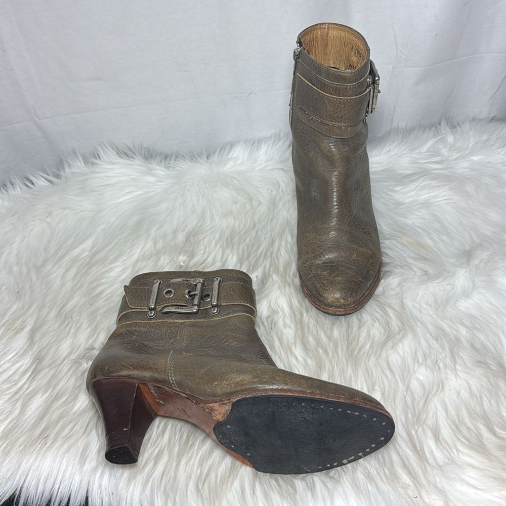 Frye Tina Women's Leather Ankle Boots Sz 11